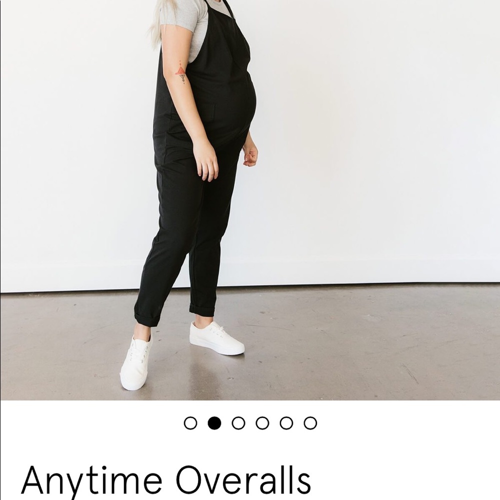 Storq Anytime Overalls- Maternity- Size 1